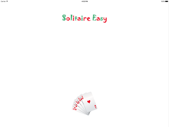 Solitaire Easy spider game iPad app afbeelding 5