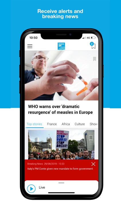 France 24 - World News 24/7 screenshot-4