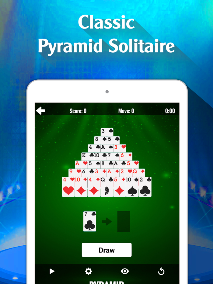 Pyramid Solitaire Card Classic