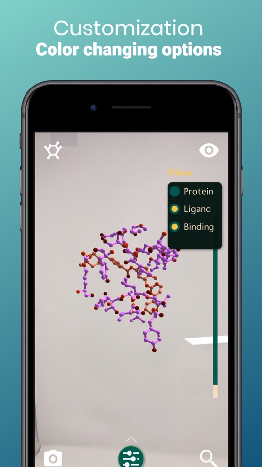 #4. 3D Molecule Viewer (iOS) Tekijänä: brandVR