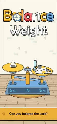 Balance Weight - Cat Puzzle - Screenshot 1