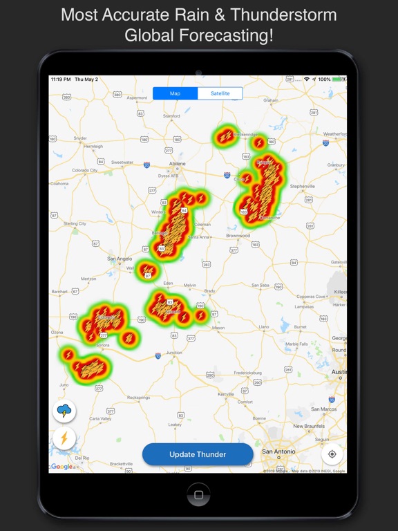 Télécharger Live Lightning Map Storm Radar pour iPhone / iPad sur l'App  Store (Météo)