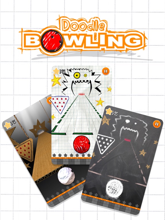 Screenshot #1 for Doodle Bowling