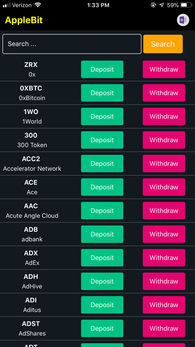 Screenshot #3 pour AppleBit - Exchange and Wallet