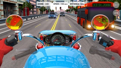Highway Bike Traffic Rider Pro screenshot 3