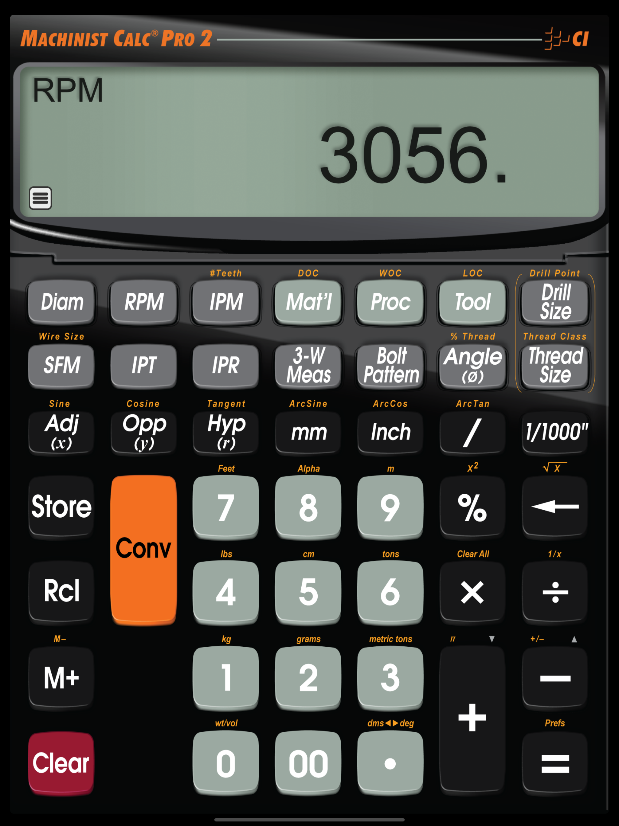Machinist Calc Pro 2 screenshot 9