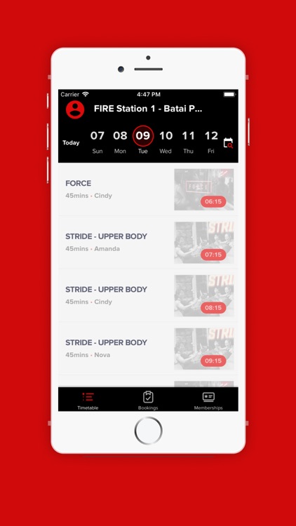 Fire Fitness App