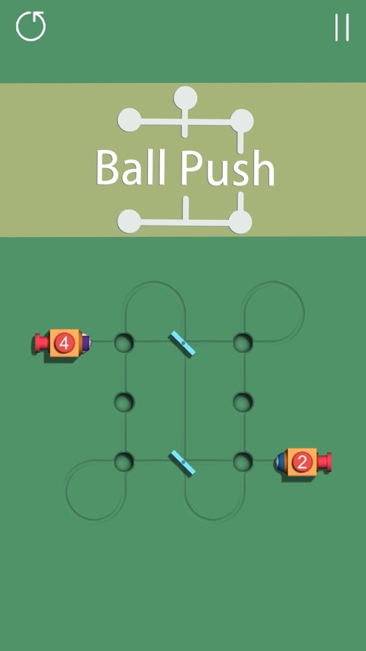 #6. Ball Push! (iOS) By: Xiamen Sixcube Information Technology Co., Ltd.
