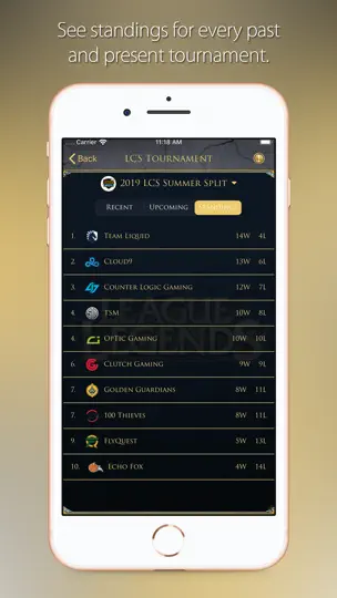 TFT LCS For League Of Legends iPhone Ekran Görüntüsü 3