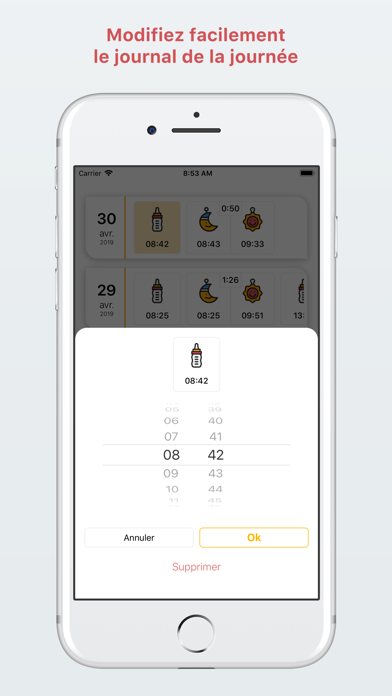 Screenshot #3 pour Babylogbook