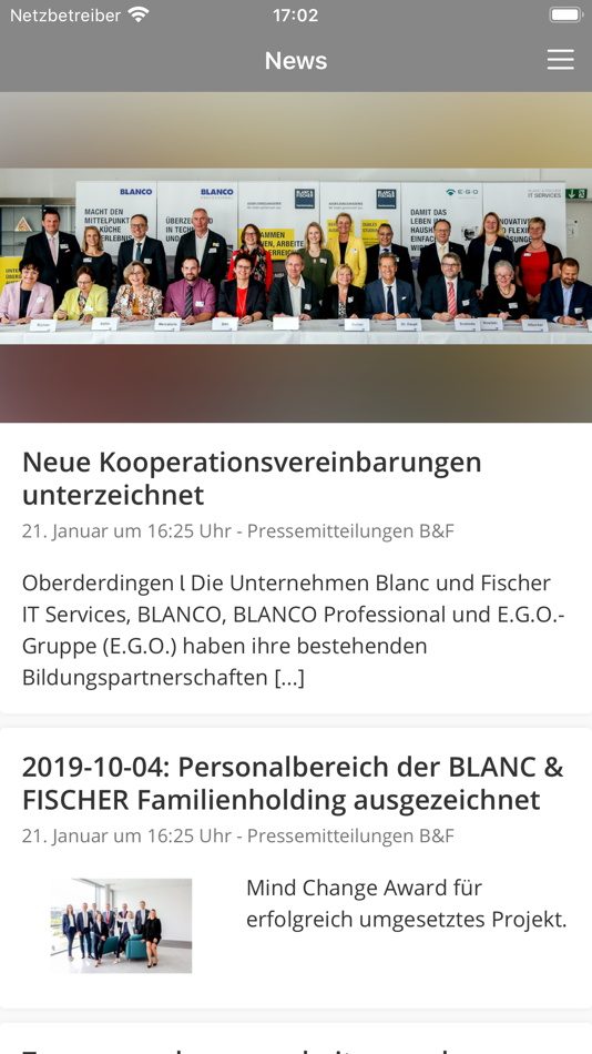 #1. my B&F (iOS) 由: Blanc und Fischer IT Services GmbH