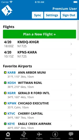 iFlightPlanner screenshot 1