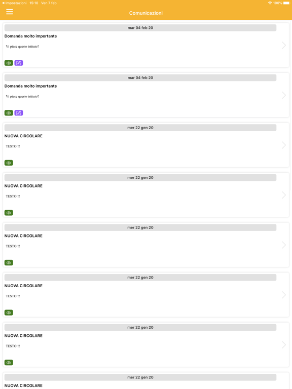 il Registro Elettronico iPad screenshot 4 - Education app