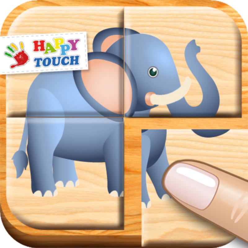 Puzzles für Kinder: Elefant