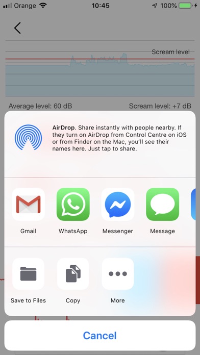 Screenshot #3 pour ScreamTracker détecte le bruit