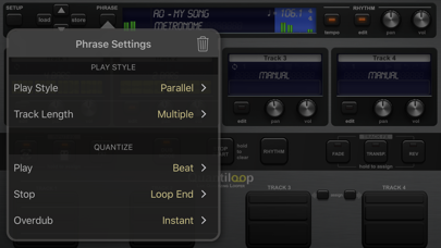 Screenshot #2 pour Quantiloop Pro - Live Looper