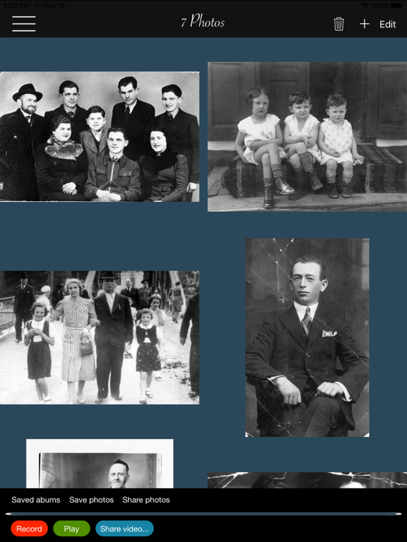 The Story Album iPad screenshot 7 - Photo & Video app