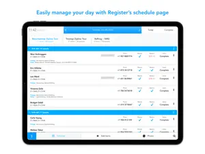 Singenuity Register screenshot 1