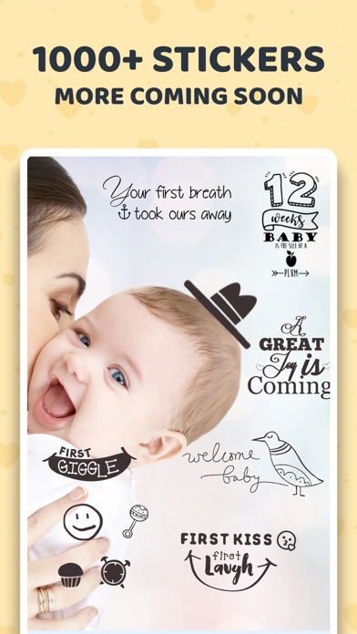 Baby Sticker- Track Milestones Screenshot