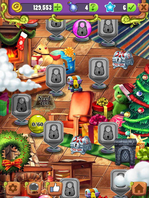 Christmas Solitaire Mahjong iPad screenshot 10 - Games app