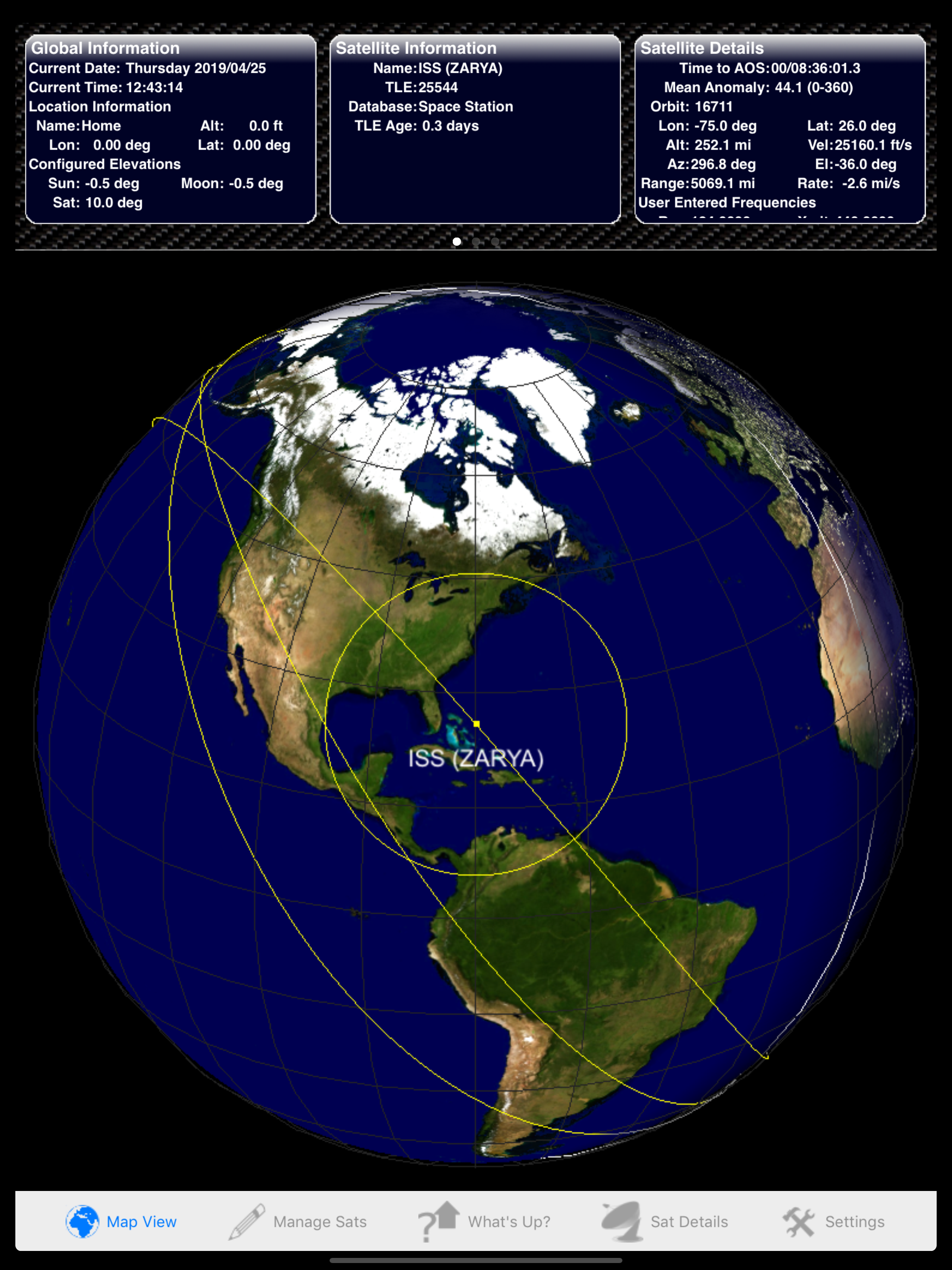 Satellite Tracker