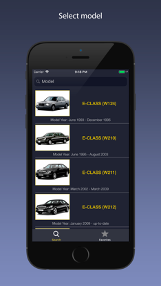 AutoParts for Mercedes Benz screenshot 1