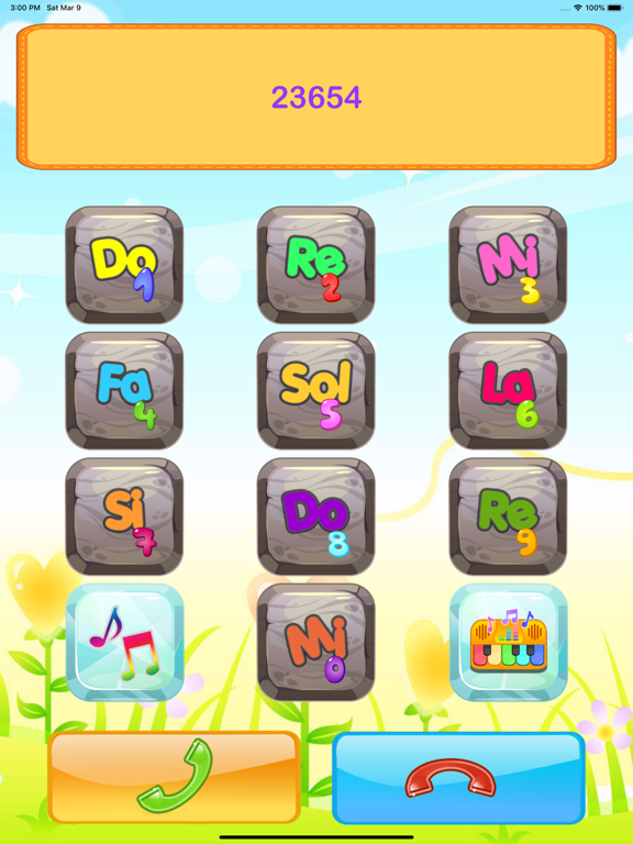 Toy Phone - Cute Animals iPad screenshot