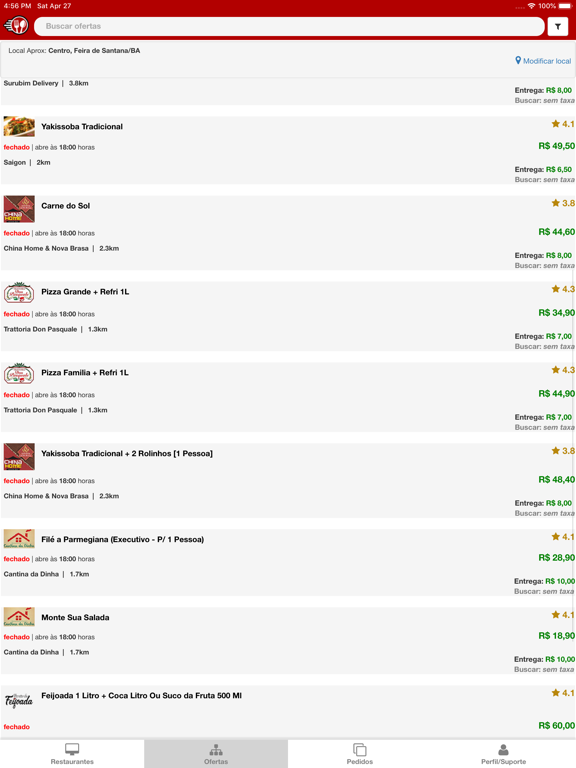 FS Delivery iPad screenshot 2 - Shopping app