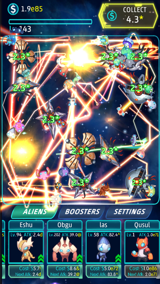 #4. Idle Alien (iOS) 由: vmoga