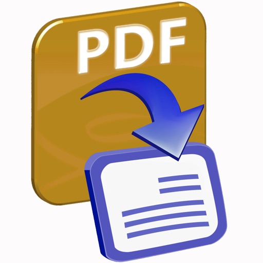 Aadhi PDF to Text Converter icon