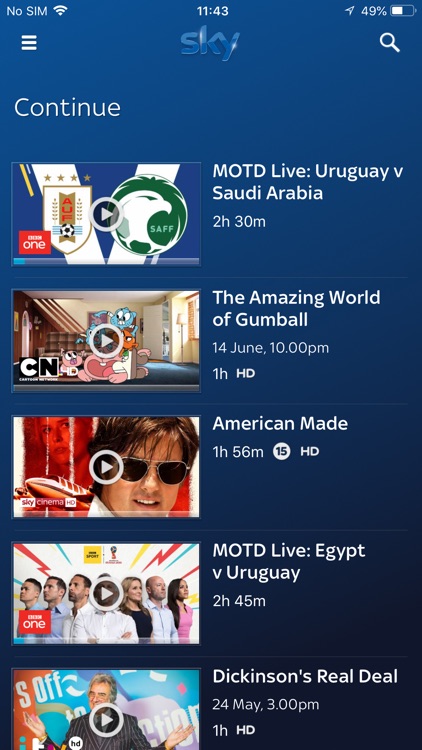Sky Q screenshot-3