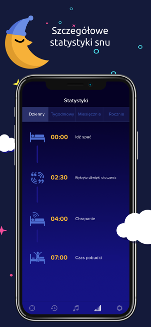Aplikacja do monitorowania snu