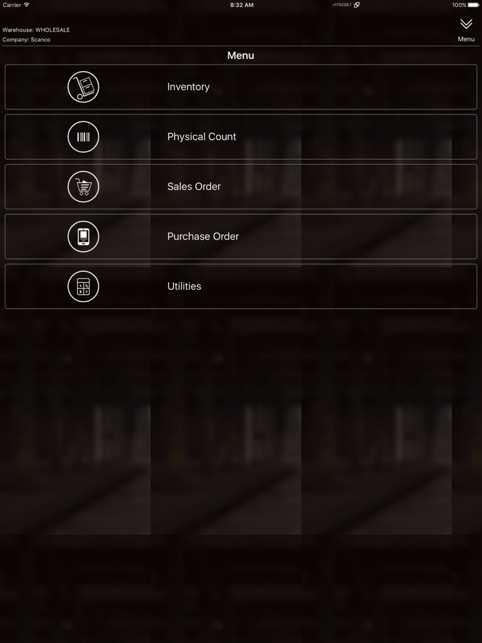 Acumatica Warehouse 2019