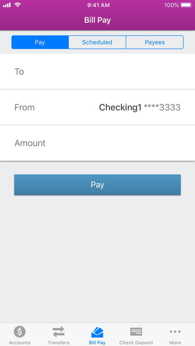 1ST SUMMIT Mobile Banking Screenshot