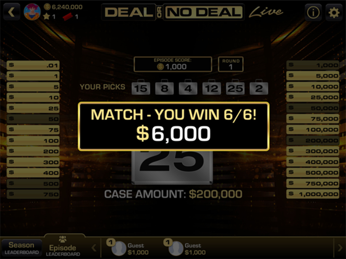 Deal Or No Deal Live