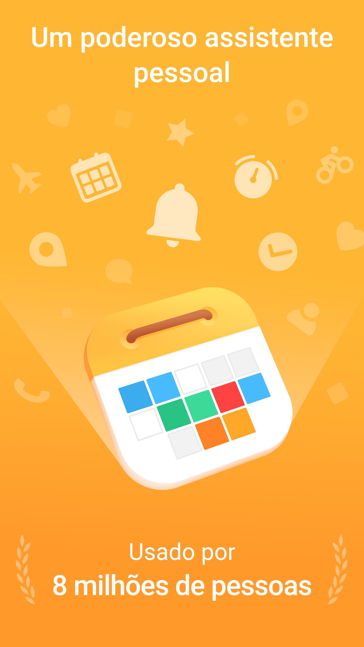 Screenshot do app Calendars 5 da Readdle