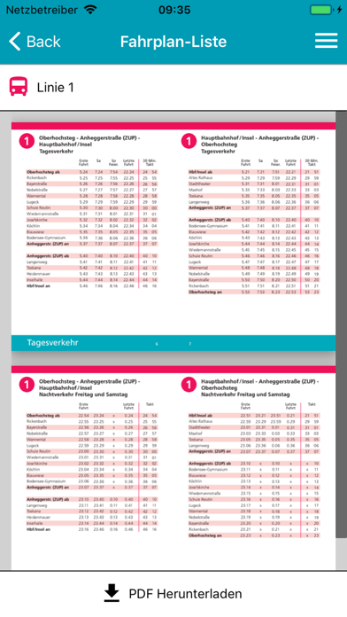 stadtbus lindau Screenshot