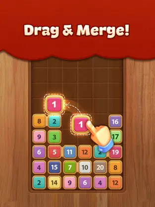 Captura de Pantalla 1 Merge Wood: Block Puzzle iphone