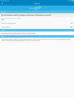 Paediatric Emergency Tools screenshot 18
