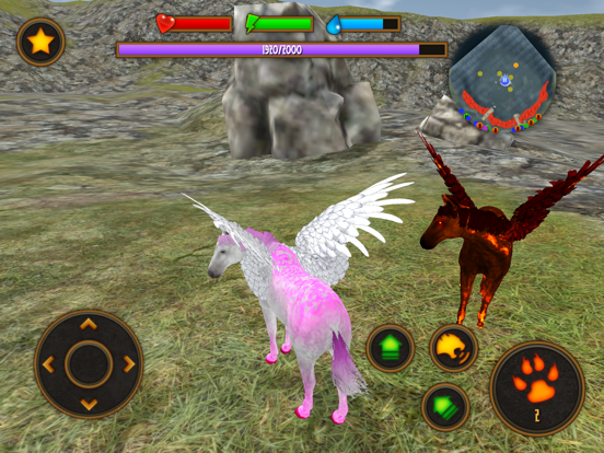 Clan of Pegasus - Flying Horse iPad screenshot 6 - Games app