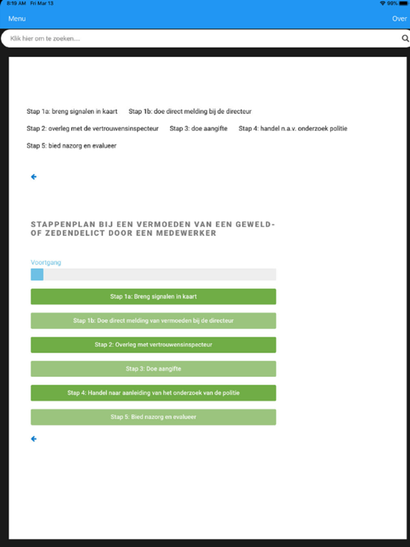 Screenshot #6 pour Meldcode Kindermishandeling
