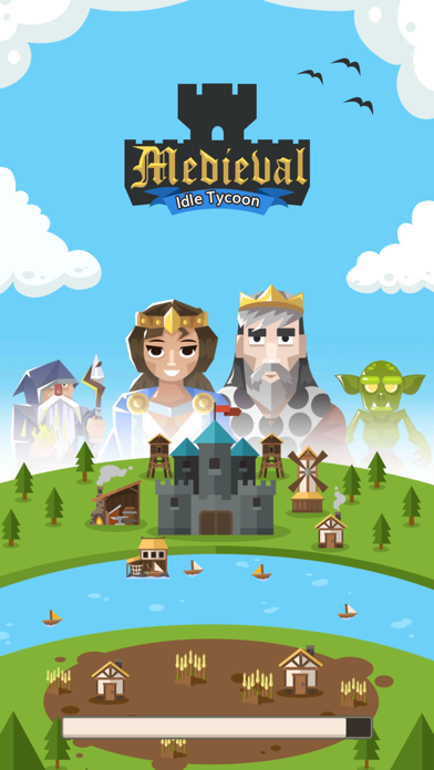 Screenshot #1 pour Medieval: Idle Tycoon Clicker