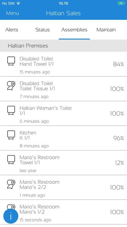 Thingsee Smart Washroom screenshot-5