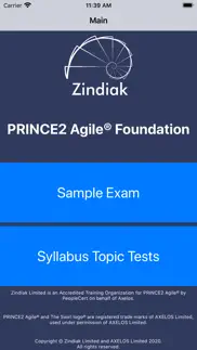 prince2 agile exam prep iphone screenshot 1