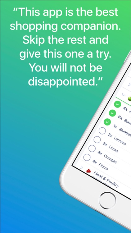 Grocery List ◎ screenshot-0