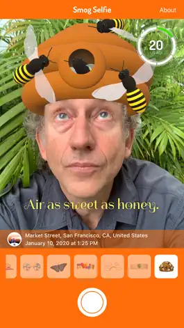Game screenshot Smog Selfie apk