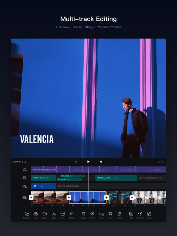 VN Video Editor screenshot