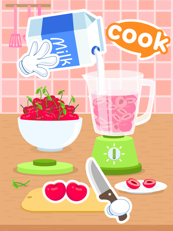 CandyBots Fruits Garden Kids 3 iPad screenshot