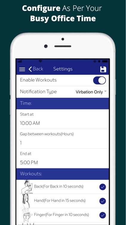 SitoFit - Office Workout screenshot-3