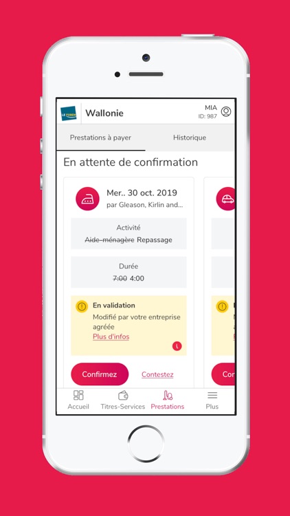 Titres-Services Wallonie
